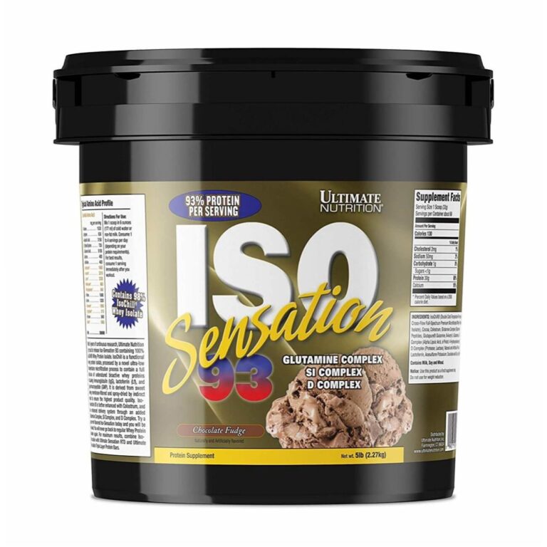 Ultimate Nutrition ISO Sensation 93 Whey Isolate