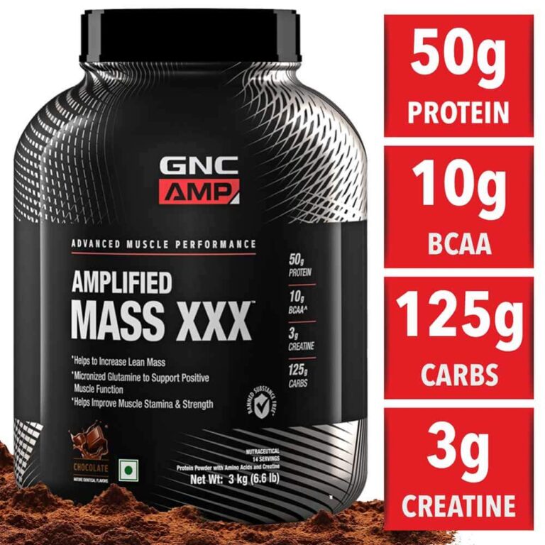 GNC Amplified Mass XXX Powder