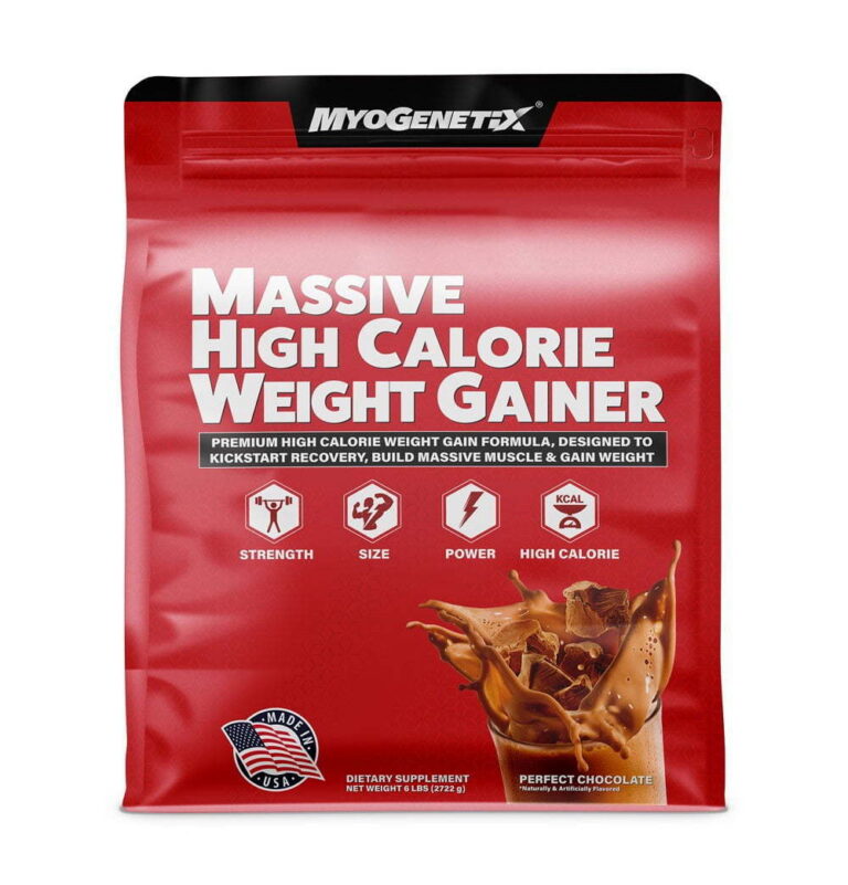 myogenetix massive high calorie weight gainer