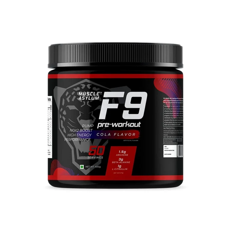 Muscle Asylum F9 pre-workout