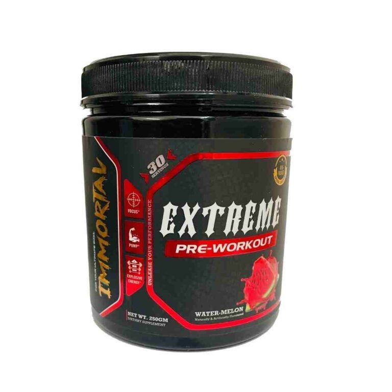 immortal extreme preworkout