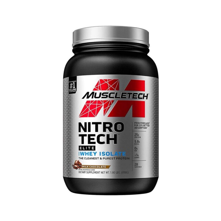 MuscleTech Nitro Tech Elite 100% Whey Isolate