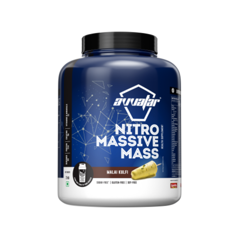 image of avvatar nitro mass gainer 3kg