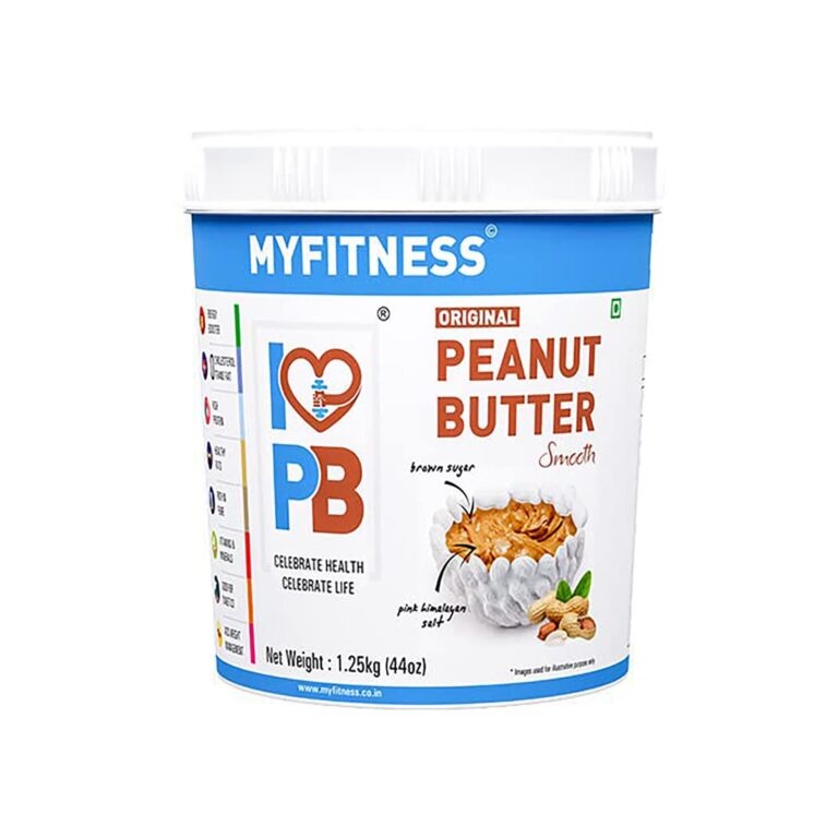 MYFITNESS Original Peanut Butter Smooth 1250g