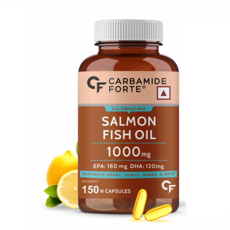 Carbamide Forte Salmon Fish Oil 1000mg Capsule with 300mg Omega 3