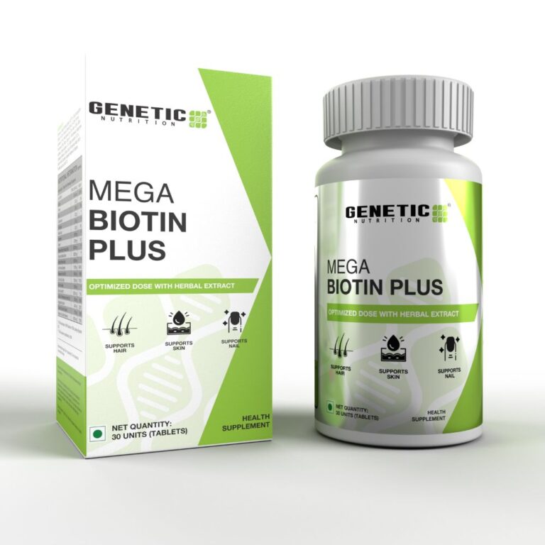 Genetic Nutrition Mega Biotin Plus