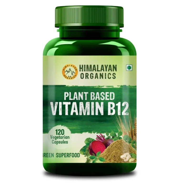 Himalayan Organics Plant Based Vitamin B12 Natural