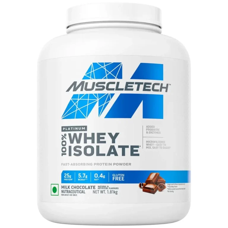 MuscleTech Platinum 100% Whey Isolate