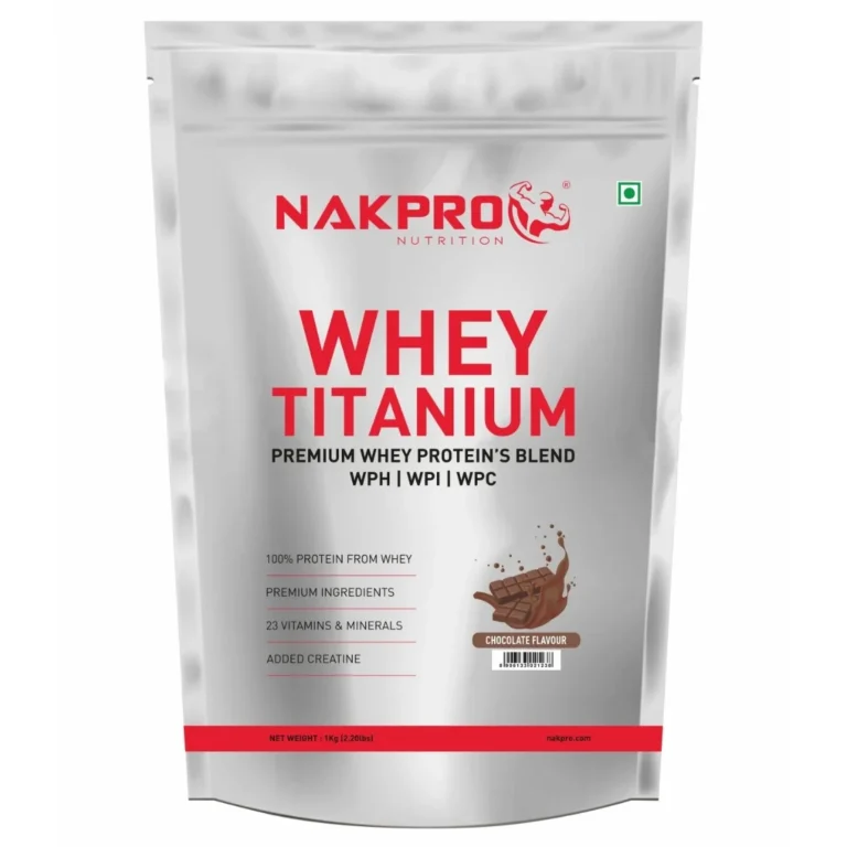 Nakpro Titanium Tri Blend Whey Protein