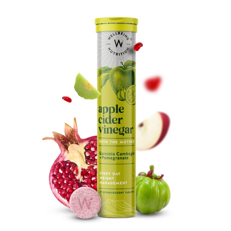 Wellbeing Nutrition Apple Cider Vinegar w/ Mother & Garcinia Cambogia