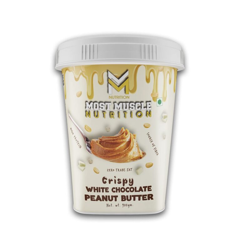 Most Muscle Nutrition Crispy White Chocolate Peanut Butter