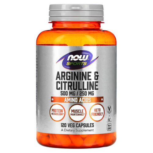 NOW Foods, Sports, Arginine & Citrulline