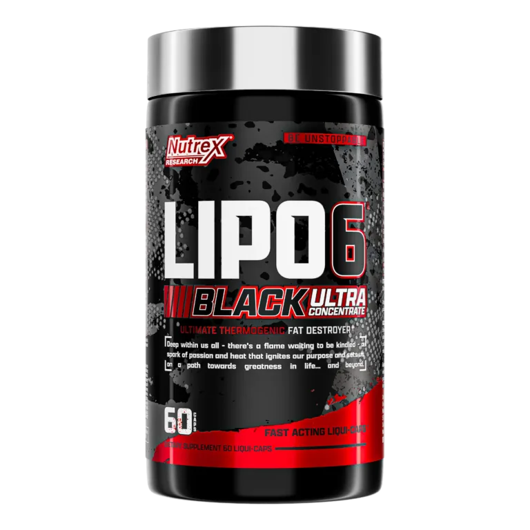 Nutrex Lipo-6 Black UC New