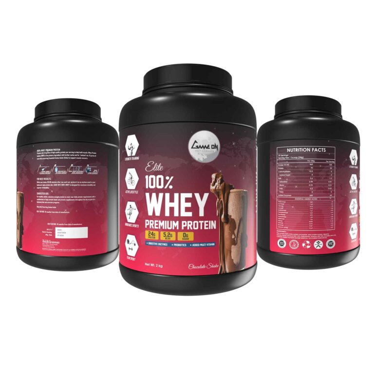 Game On Performance Elite 100% Whey Premium Protein