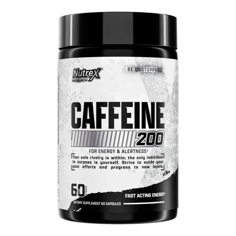 Nutrex Research Caffeine 200mg, 60 Capsules