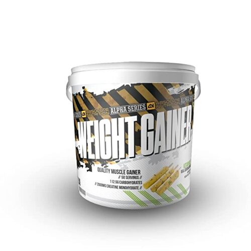 image of absolute nutrition's alpha weight gainer