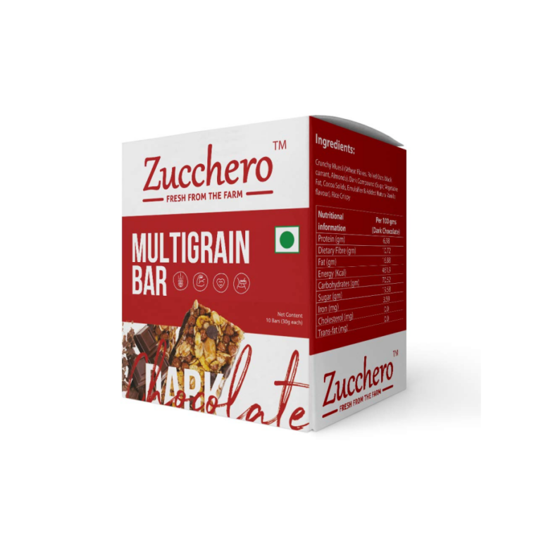 Zucchero Multigrain Bar  Dark Choclate