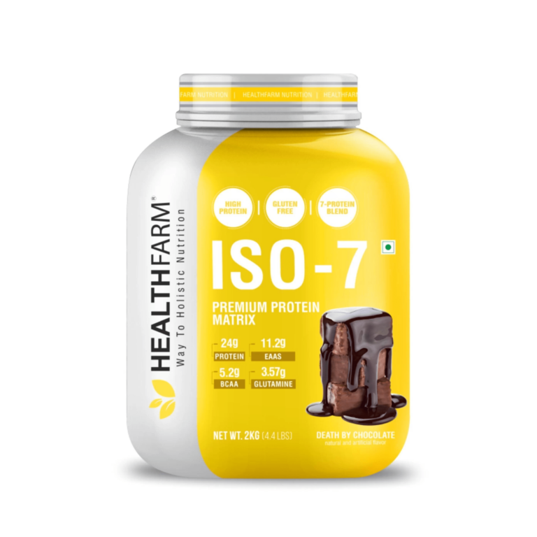 healthfarm iso 7 lean muscle whey protein