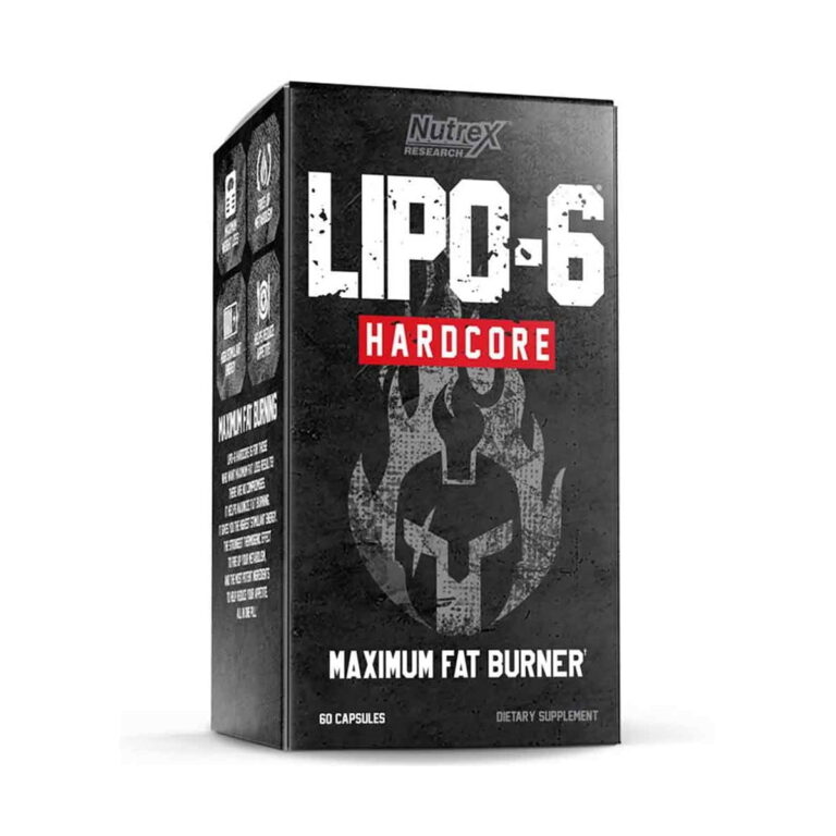 image of Nutrex Lip-6 Hardcore 60 capsules Unflavoured